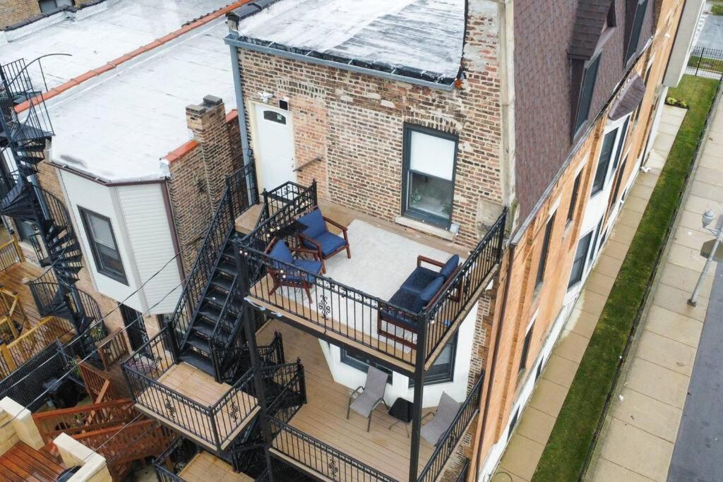 The Penthouse, Lux Stay Near Downtown, Uofc & Lake Chicago Eksteriør billede